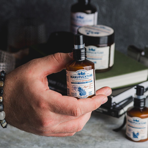 Интимный гель-крем для мужчин с пролонгирующим действием - 50 мл. Интимный гель-крем для мужчин с пролонгирующим действием - 50 мл.