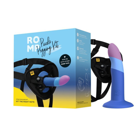 Страпон унисекс Romp Piccolo Pegging Kit Страпон унисекс Romp Piccolo Pegging Kit