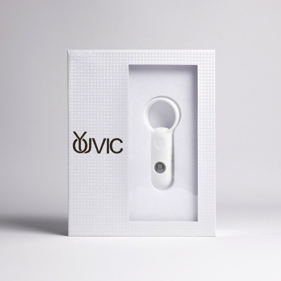 Белое эрекционное виброкольцо с пультом ДУ Белое эрекционное виброкольцо с пультом ДУ