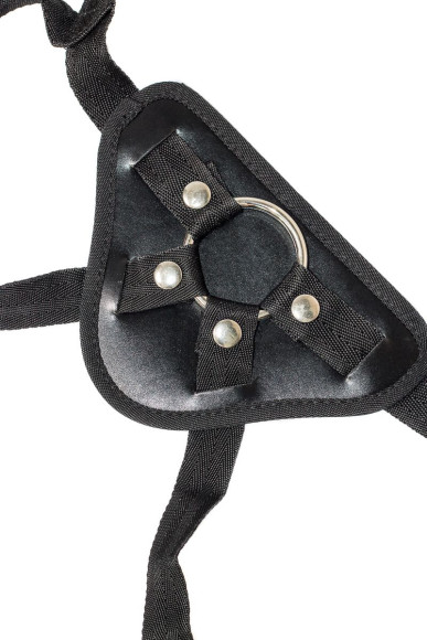 Черные трусы для фиксации насадок Instigator Черные трусы для фиксации насадок Instigator