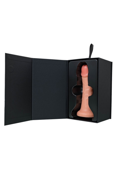 Телесный реалистичный фаллоимитатор RealStick CALIBER - 20 см. Телесный реалистичный фаллоимитатор RealStick CALIBER - 20 см.