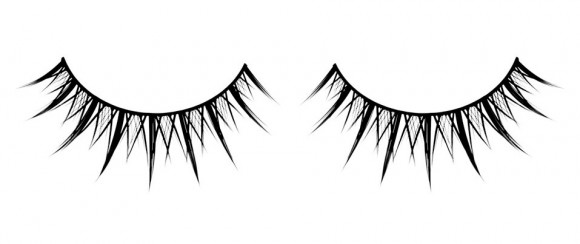 Чёрные накладные ресницы из острых пучков Premium Чёрные накладные ресницы из острых пучков Premium