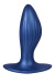 Синяя анальная пробка G Stuck Silicone Anal Plug - 12,5 см.