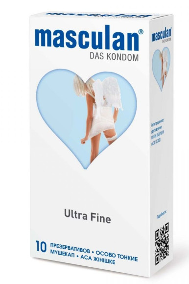 Особо тонкие презервативы Masculan Ultra Fine - 10 шт. Особо тонкие презервативы Masculan Ultra Fine - 10 шт.