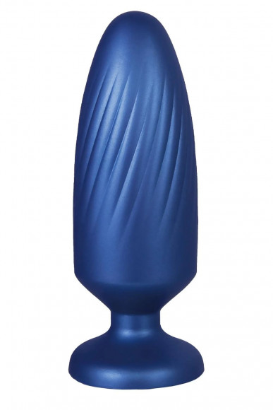 Синяя анальная пробка G Stuck Silicone Anal Plug - 13,5 см. Синяя анальная пробка G Stuck Silicone Anal Plug - 13,5 см.