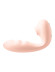 Нежно-розовый вибратор Tara с вакуумной стимуляцией и управлением через приложение Нежно-розовый вибратор Tara с вакуумной стимуляцией и управлением через приложение