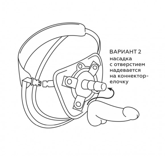 Универсальные трусики Harness UNI strap с корсетом Универсальные трусики Harness UNI strap с корсетом