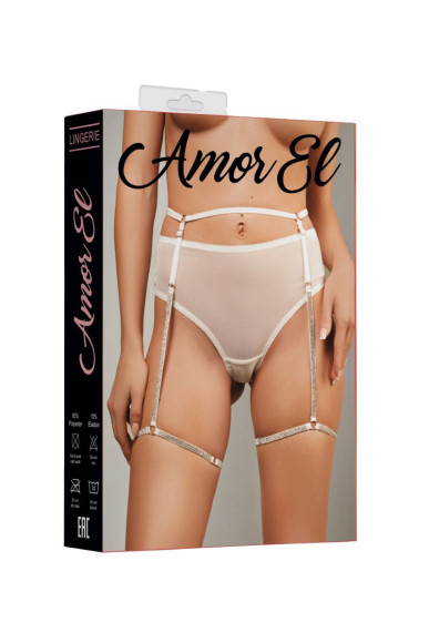 Трусики-танга с украшенным кристаллами поясом Трусики-танга с украшенным кристаллами поясом