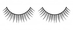 Чёрные разделенные накладные ресницы Deluxe Чёрные разделенные накладные ресницы Deluxe