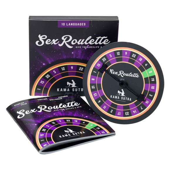 Настольная игра-рулетка Sex Roulette Kamasutra Настольная игра-рулетка Sex Roulette Kamasutra