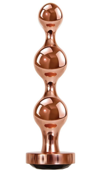 Золотистый анальный стимулятор-елочка Gold Digger Large - 13,5 см. Золотистый анальный стимулятор-елочка Gold Digger Large - 13,5 см.