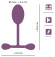 Сиреневый тренажер мыщц тазового дна Vaginal Trainer