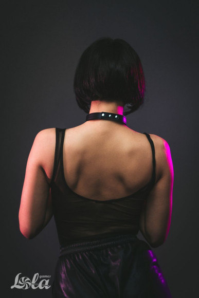 Черный ошейник Intrigue Черный ошейник Intrigue