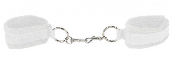 Белые наручники Velcro Cuffs White Белые наручники Velcro Cuffs White