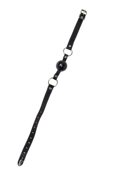 Черный кляп Love Addict на замочке Черный кляп Love Addict на замочке