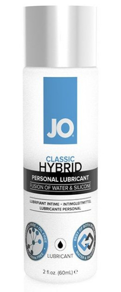 Водно-силиконовый лубрикант JO CLASSIC HYBRID - 60 мл. Водно-силиконовый лубрикант JO CLASSIC HYBRID - 60 мл.