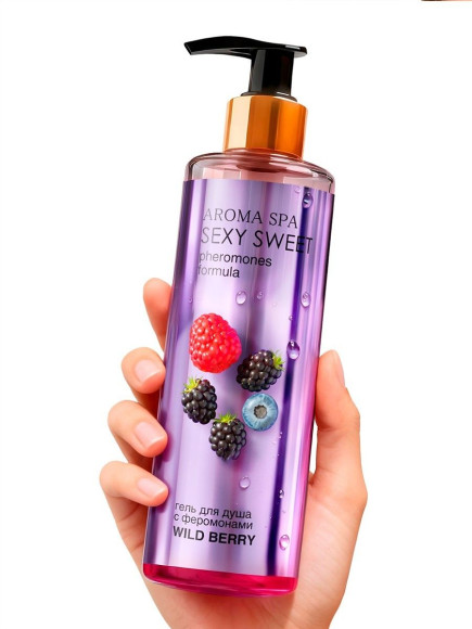 Гель для душа с феромонами и ароматом диких ягод Wild Berry - 200 мл. Гель для душа с феромонами и ароматом диких ягод Wild Berry - 200 мл.